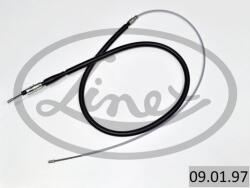 LINEX Cablu, frana de parcare LINEX 09.01. 97 (09.01.97)