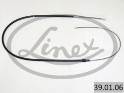 LINEX Cablu, frana de parcare LINEX 39.01. 06 (39.01.06) - automobilus
