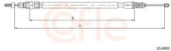 COFLE Cablu, frana de parcare COFLE 10.4663 (10.4663) - automobilus