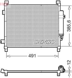DENSO Condensator, climatizare DENSO DCN46031 (DCN46031) - automobilus