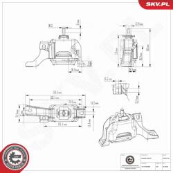 ESEN SKV Suport motor ESEN SKV 75SKV156 (75SKV156)