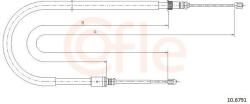 COFLE Cablu, frana de parcare COFLE 10.6791 (10.6791) - automobilus