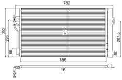 E-KRAFT Condensator, climatizare E-KRAFT 1924005278 (1924005278)