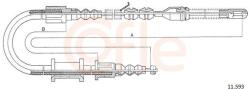 COFLE Cablu, frana de parcare COFLE 11.593 (11.593) - automobilus