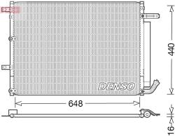 DENSO Condensator, climatizare DENSO DCN06018 (DCN06018)