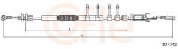 COFLE Cablu, frana de parcare COFLE 10.4742 (10.4742) - automobilus