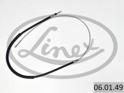 LINEX Cablu, frana de parcare LINEX 06.01. 49 (06.01.49) - automobilus