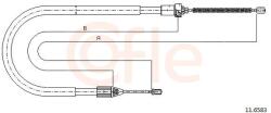 COFLE Cablu, frana de parcare COFLE 11.6583 (11.6583) - automobilus