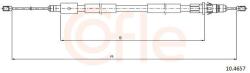 COFLE Cablu, frana de parcare COFLE 10.4657 (10.4657)