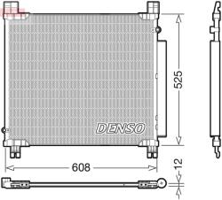DENSO Condensator, climatizare DENSO DCN50050 (DCN50050) - automobilus