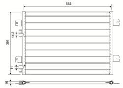 VALEO Condensator, climatizare VALEO 817701 (817701) - automobilus