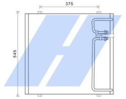 Highway Automotive Condensator, climatizare HIGHWAY AUTOMOTIVE 40109003 (40109003)
