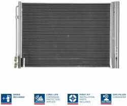 NISSENS Condensator, climatizare NISSENS ** FIRST FIT ** 940110 (940110)