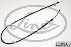 LINEX Cablu, frana de parcare LINEX 11.01. 03 (11.01.03) - automobilus