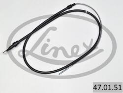 LINEX Cablu, frana de parcare LINEX 47.01. 51 (47.01.51)