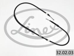LINEX Cablu, frana de parcare LINEX 32.02. 03 (32.02.03) - automobilus