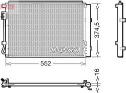 DENSO Condensator, climatizare DENSO DCN41017 (DCN41017)