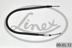 LINEX Cablu, frana de parcare LINEX 09.01. 72 (09.01.72) - automobilus