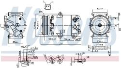 NISSENS Compresor, climatizare NISSENS ** FIRST FIT ** 890588 (890588)