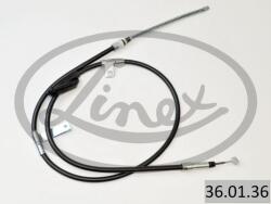 LINEX Cablu, frana de parcare LINEX 36.01. 36 (36.01.36) - automobilus