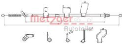 Metzger Autoteile Cablu, frana de parcare METZGER AUTOTEILE 17.0327 (17.0327)