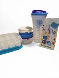 Tupperware Shake & Mocktail Szett - Shaker, Jégkockatartó és Kiegészítők Egyben
