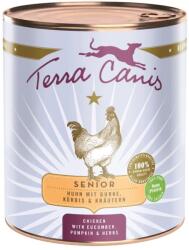 Terra Canis Senior Chicken with cucumber, pumpkin & herbs 6 x 800 g
