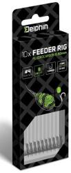 Delphin Feeder Fluoro Sting / 10x / 12cm/0, 22mm/Turner 8 (101005852)