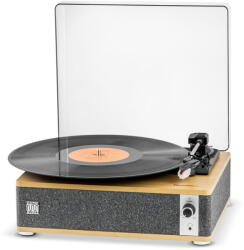 Electromureș Pick-up cu ac safir si difuzor bluetooth Electromures EM 1021 Dark Grey, Bamboo Edition (EM 1021 DARK GREY)