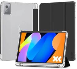 Tech-Protect Sc Pen Hybrid oldalra nyíló kitámasztható mappa tok ceruza tartóval Lenovo Idea Tab 11" / K11 2. gen fekete-átlátszó SP113934 (SP113934)
