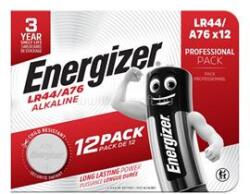 Energizer gombelem LR44/A76, alkáli, 12db/csomag (ENERGIZER_E304263500) (ENERGIZER_E304263500)