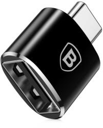 Baseus Converter adapter átalakító USB-USB Type C aljzat (fekete)