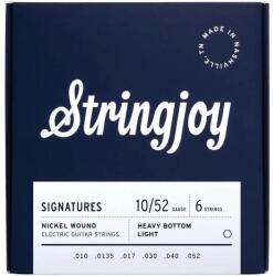 Stringjoy SJ-HVY10 Signature Series Nickel Wound Heavy Bottom Light 10-52