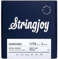Stringjoy SJ-DRP11 Signature Series Nickel Wound Drop C 11-58
