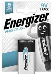 Energizer MAX PLUS tartós elem 6LR61, alkáli, 1db/csomag (ENERGIZER_E301323307) (ENERGIZER_E301323307)