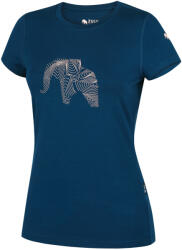 Zulu Bambus Elephant 210 Short női póló XL / türkiz