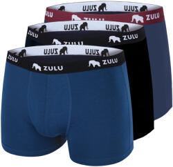 Zulu Bambus 210 4in 3-pack férfi boxer L / multicolor