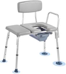 VEVOR Scaun de toaleta VEVOR FBL760639, capacitate 227 kg, inaltime ajustabila (FBL760639)