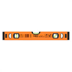 NEO TOOLS Vízmérték, alu, 3 libellás, S 300, 40cm (71-131) (71-131)