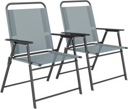 Outsunny scaun pliabil compact pentru terasă | Aosom Romania (84K-179V00GY)