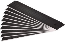 Fortum pótpenge 10 db, fekete, tripla vágóéllel; 18×100×0, 7mm, SK2 acél, HRC > 67, tripla vágóéllel, lézeres élezés (4780003) (4780003)