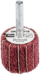 GRAPHITE Csiszolókerék csapos 30x25x6mm, P100 (58T413) (58T413)
