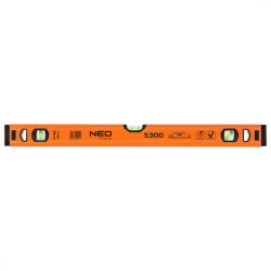 NEO TOOLS Vízmérték, alu, 3 libellás, S 300, 60cm (71-132) (71-132)