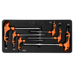 NEO TOOLS Hexagon kulcsok 6 db betét (84-254) (84-254)