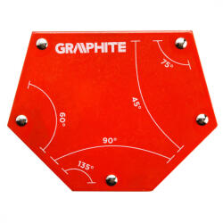 GRAPHITE Hegesztőmágnes 111X136X24MM (56H905) (56H905)