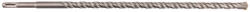 GRAPHITE Betonfúró SDS PLUS, 2 élű, dupla spirálos, 14x410mm (56T136) (56T136)