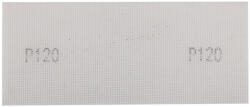 GRAPHITE Csiszolóháló fehér 115x280mm, fa, fém, műanyag, űveg, gipszkarton csiszoláshoz, P120 (58T143) (58T143)