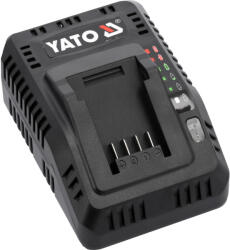 TOYA Akkumulátortöltő 18 V, intelligens gyorstöltő, 4, 5 A, YATO 18 V rendszerhez (YT-828500) (YT-828500)
