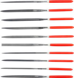 TOYA Tűreszelő készlet 10 részes 5 x 180 mm (YT-6165) (YT-6165)