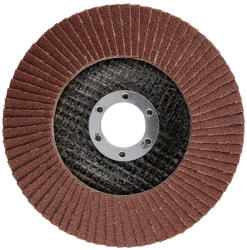 GRAPHITE Csiszolókorong lamellás 125x22, 2mm, P100 fém, fa (58T123) (58T123)